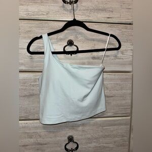 Lululemon Ribbed Nulu Asymmetrical Yoga Tank Top